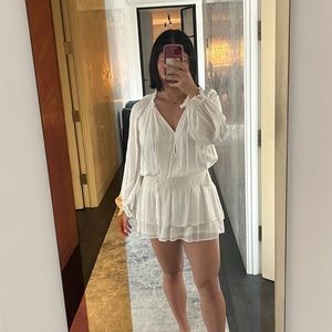 PAIGE white dress, size S